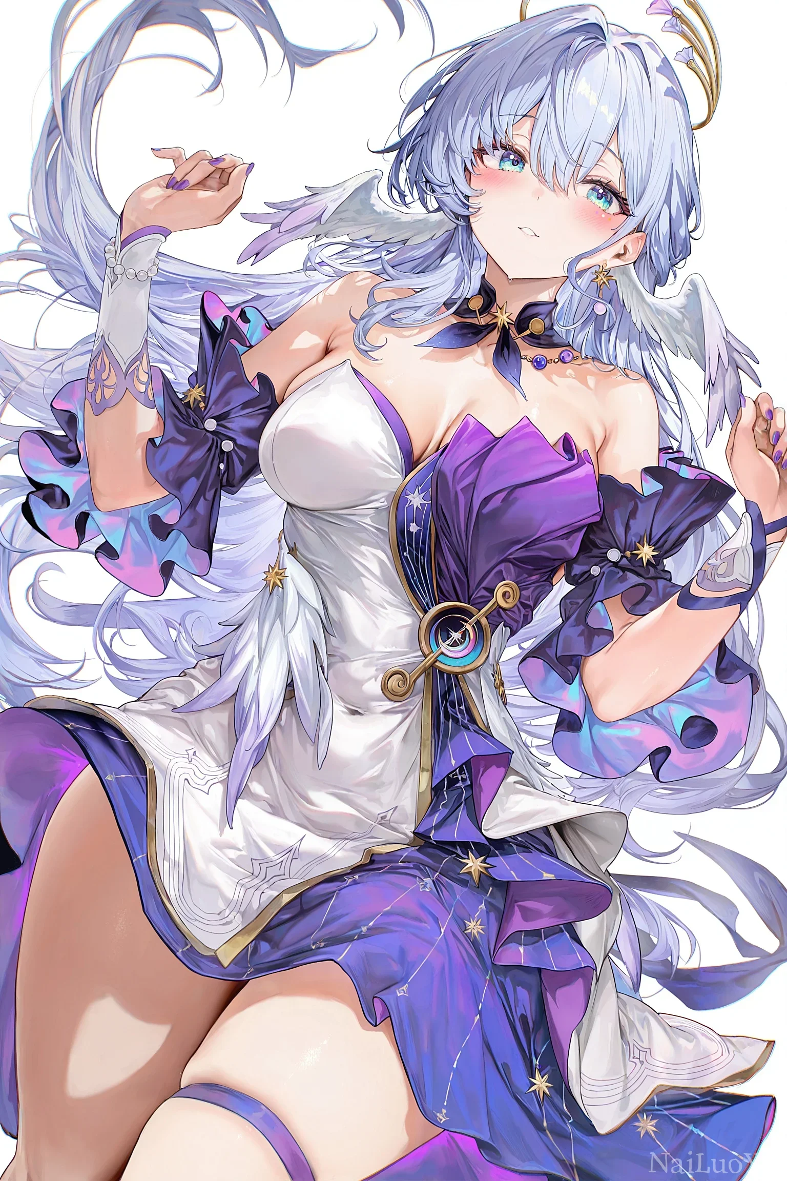 星穹铁道知更鸟精美二次元同人插画