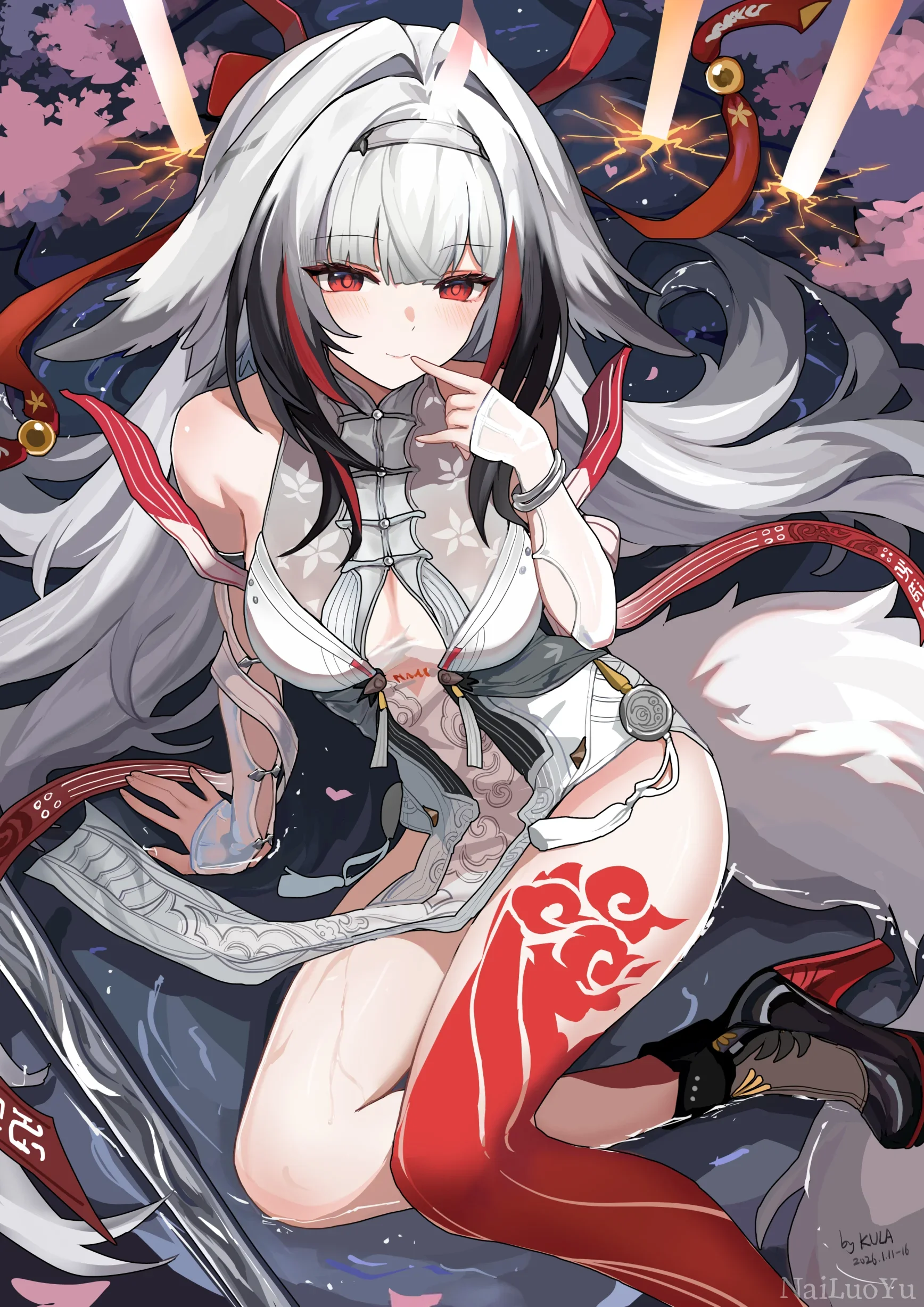 崩坏星穹铁道椿水畔同人古风精美插画
