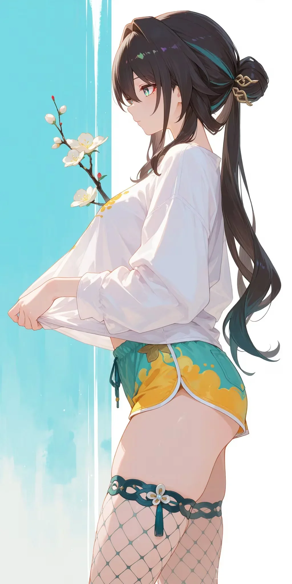 星穹铁道阮梅休闲风二次元同人插画