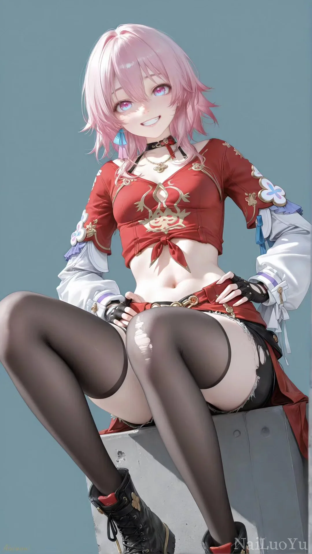 崩坏星穹铁道三月七同人二次元插画