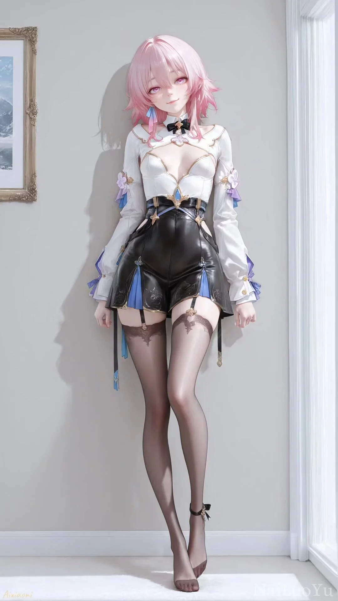 星穹铁道三月七现代风同人精美立绘